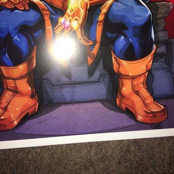 NEW, SIGNED Perched Thanos Print - Picture 8 of 8